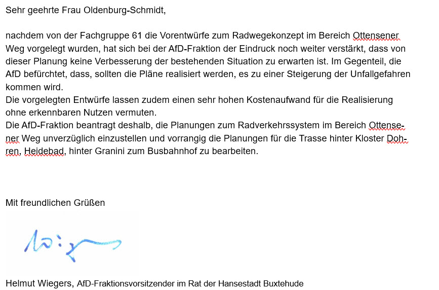 2017 10 26 Antrag wg Radwegekonzept